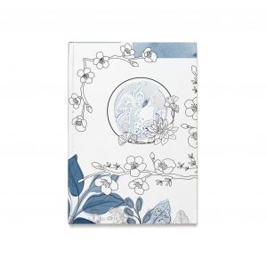 Blue Floral Watercolour Journal (A5) - Lined or Blank